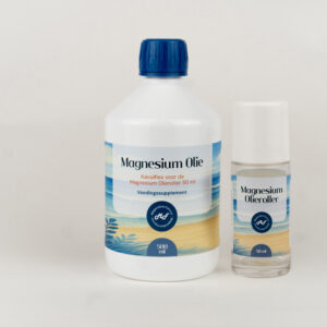 Magnesium Olie roller 50 ml + navulverpakking 500 ml - Afbeelding 1